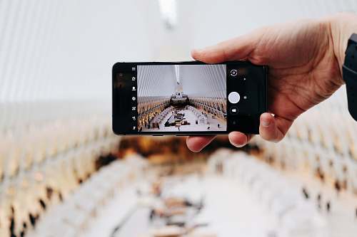 the oculus person talking photo of building interior united states